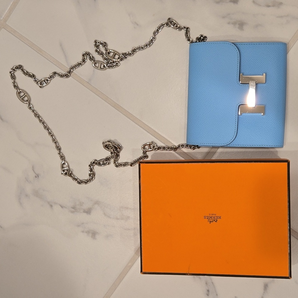 Hermès Constance compact wallet